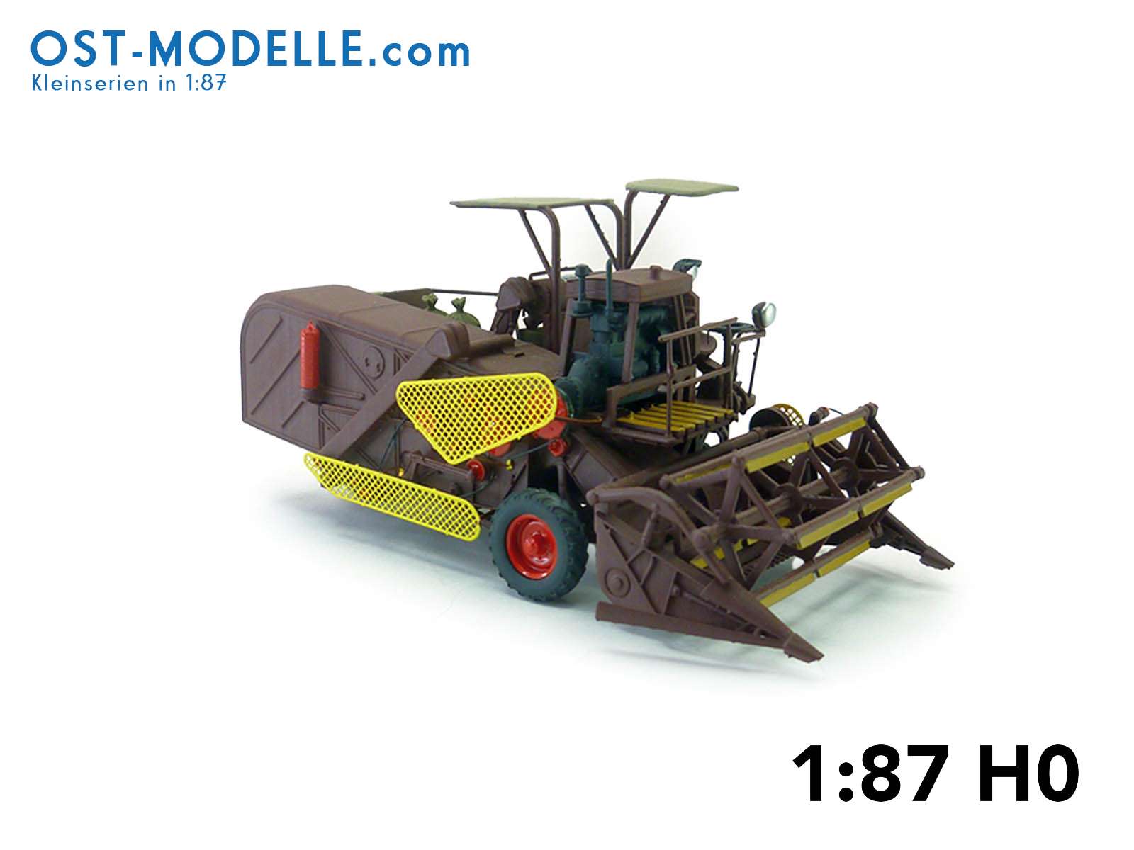 Mädrescher E177 Kornabsackung ohne Spreubergung rotbraun